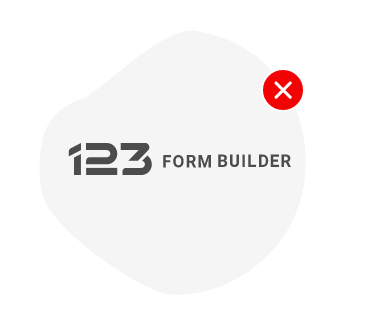 incorrect 123 form builder logo version 3