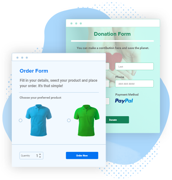 paypal form templates