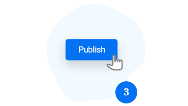 publish form button