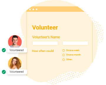 sample volunteer recruitment form