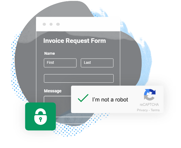 secure invoice request form