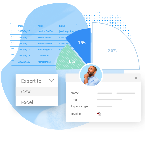 web form builder with reporting and data management