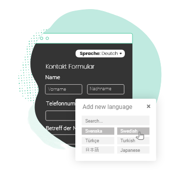 multilingual contact form