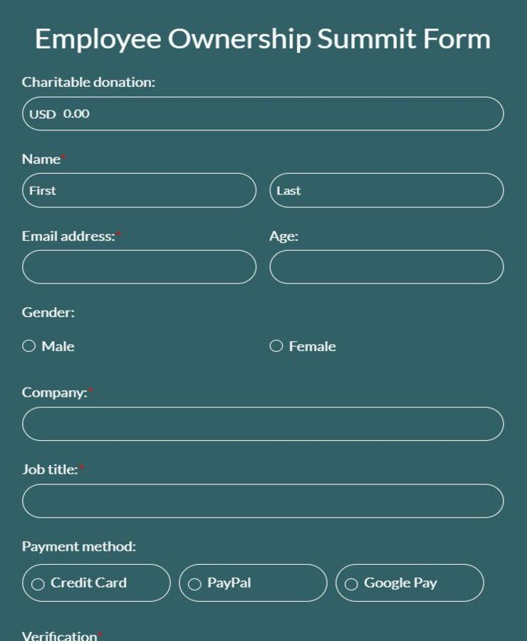 employee ownership summit form