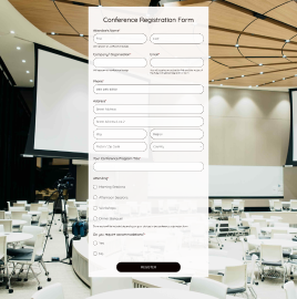 Event Registration Form