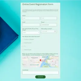 Online Event Registration Form