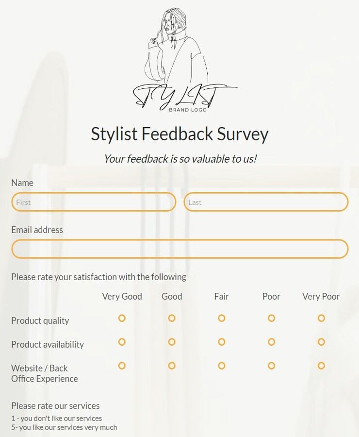 stylist feedback survey