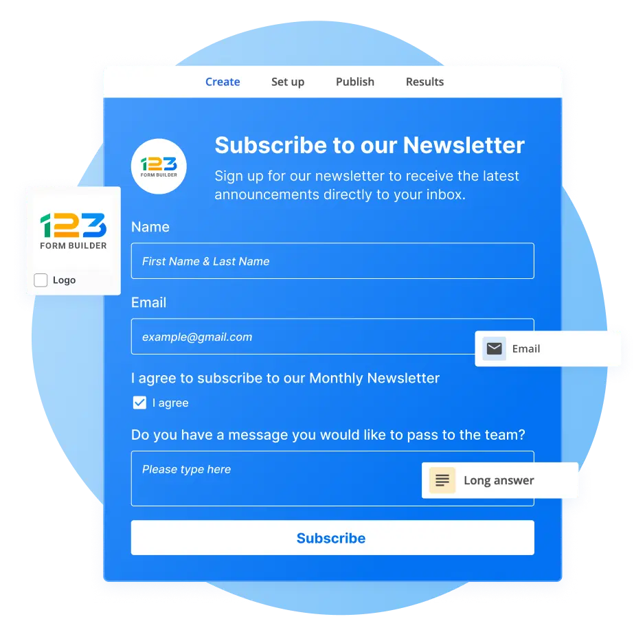 Sign-up Visitors to Newsletters