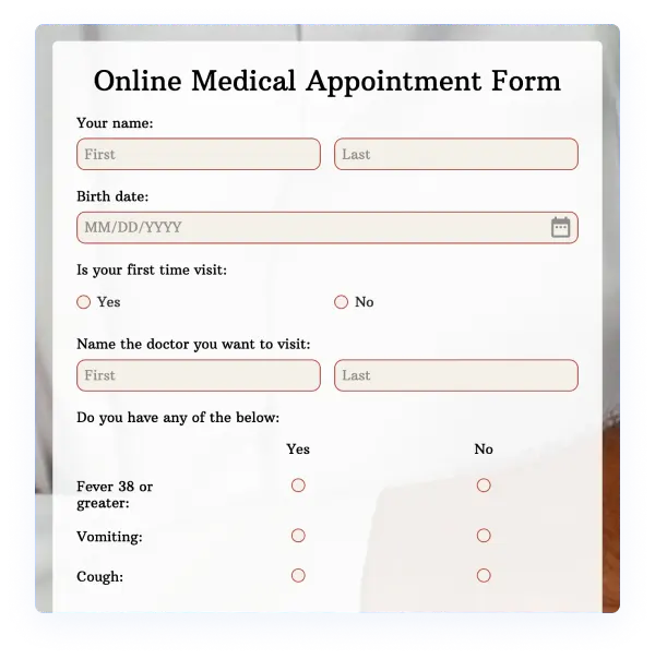 Online Medical Appointment