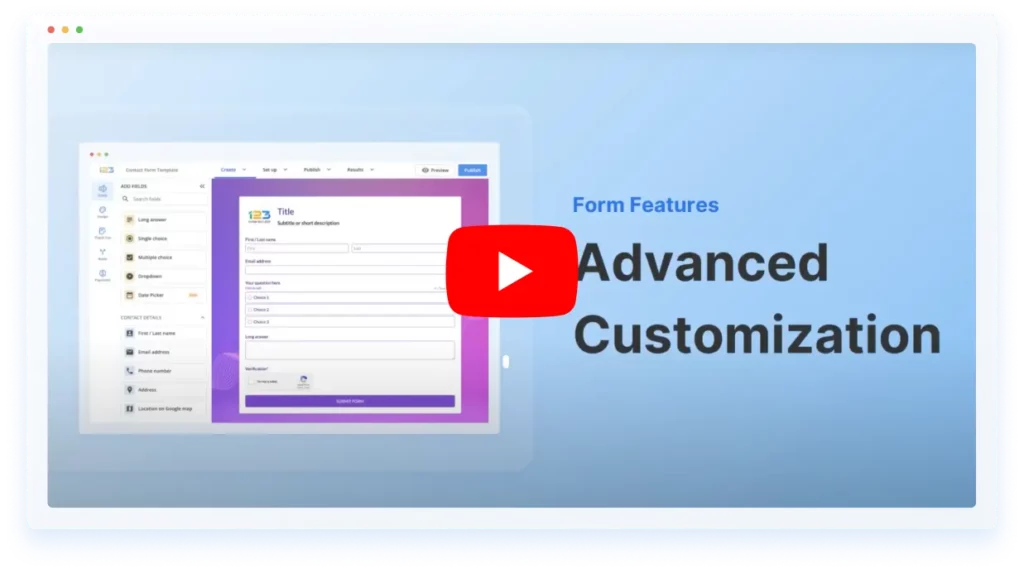 Advanced Customization Video