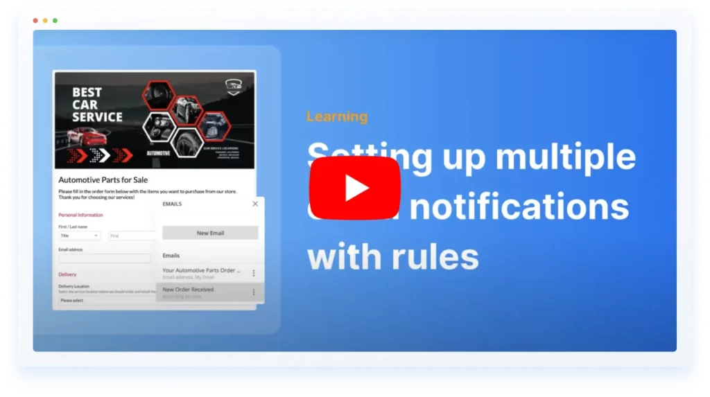 Email Notifications Video