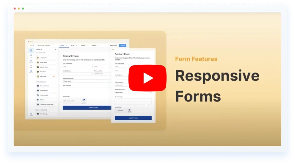 Responsive Forms Video