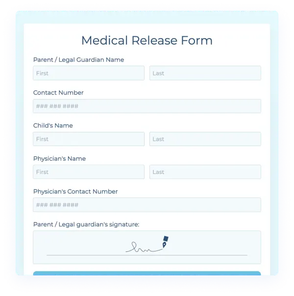 Medical Release Form
