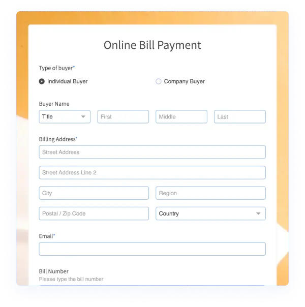 Online Bill Payment