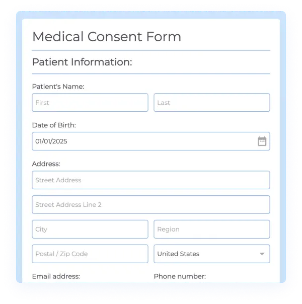 Medical Consent Form
