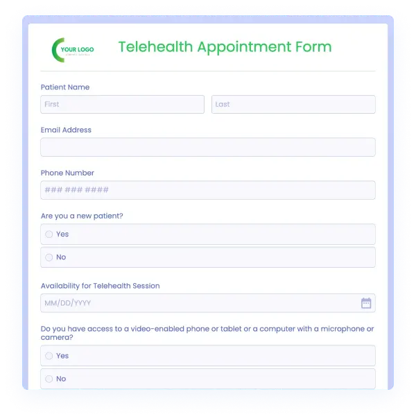 Telehealth Appointment Form