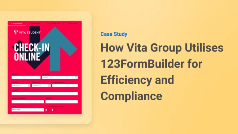 Vita Group Enhances Efficiency with 123FormBuilder