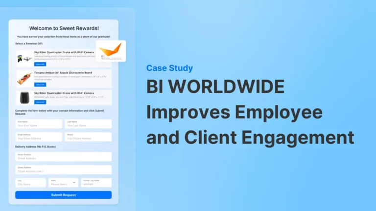 Case Study: BI WORLDWIDE Improves Employee and Client Engagement with 123FormBuilder