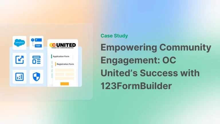 Case Study: Empowering Community Engagement: OC United’s Success with 123FormBuilder