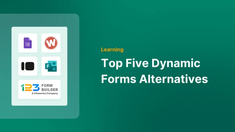 Top Five Dynamic Forms Alternatives