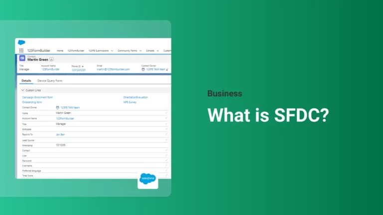 What is SFDC? 
